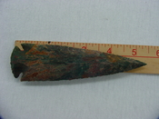  Modern spearhead reproduction 5 1/4 inch agate or jasper x331 