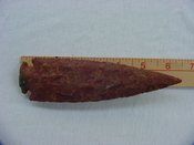  Reproduction arrowheads 6 1/4 inch jasper x24 