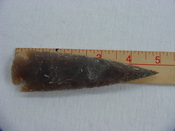  Reproduction arrowheads 4 3/4 inch jasper spearhead x586 