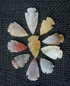  10 transparent arrowheads translucent replica arrowheads tp81 
