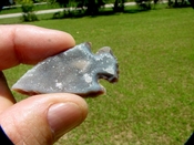  1.93" arrowhead geode beautiful crystals arrowhead point kd280 