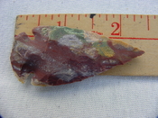 Reproduction arrowhead 2 1/4 inch jasper arrow head z59 