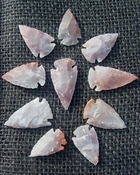  10 transparent arrowheads translucent replica arrowheads tp120 