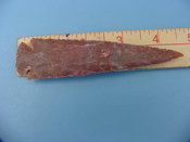  Reproduction arrowhead 4 1/2 inch jasper z290 