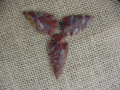  3 special arrowheads reproduction multi colored arrowheads k89 