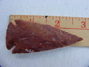  Reproduction arrowhead arrow point 2 3/4 inch jasper x995 