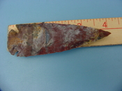  Reproduction spear head spearhead point 4 inch jasper z277 