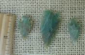  3 matching arrowheads for earrings & pendant set replica sa904 