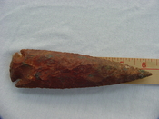  Reproduction arrowheads 6 1/4 inch jasper x31 