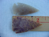  2 reproduction arrowheads 2 inch jasper arrow heads z179 