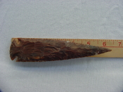  Reproduction arrowheads 6 1/4 inch jasper x17 