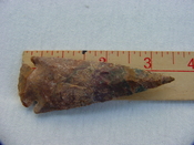  Reproduction spear head spearhead point 3 1/2 inch jasper x173 