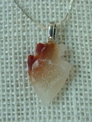  1.04" druzy arrowhead necklace replica beautiful crystal na53 