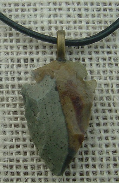 1.33" arrowhead necklace replica arrow head point necklace na126