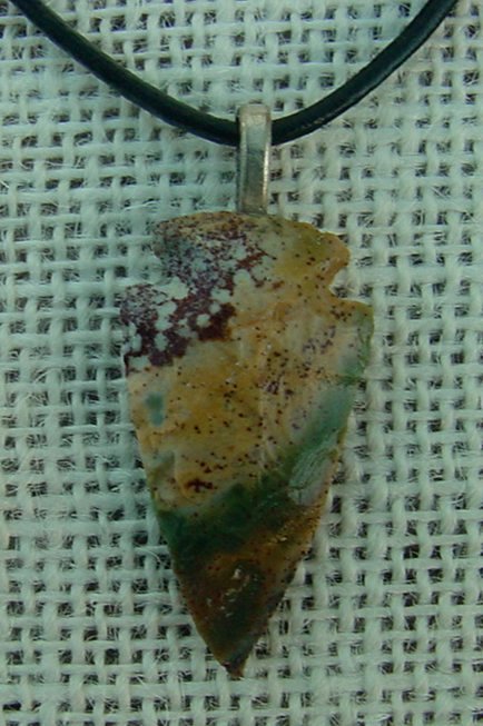 1.44" arrowhead necklace replica arrow head point necklace na134