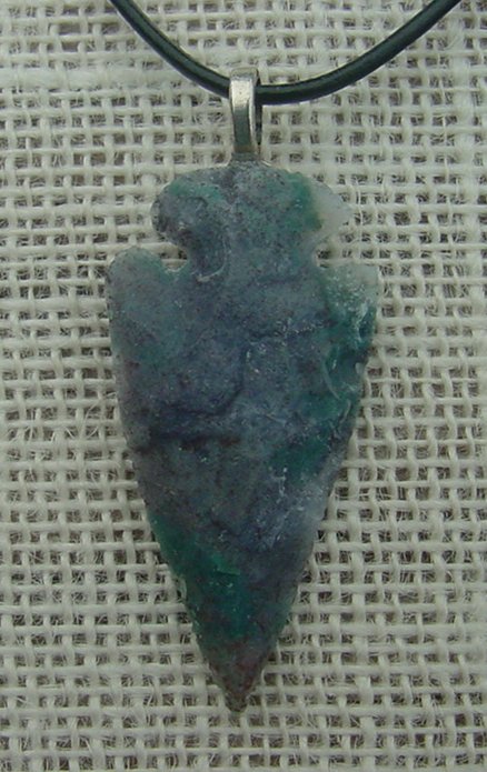 2.07" arrowhead necklace replica arrow head point necklace na192