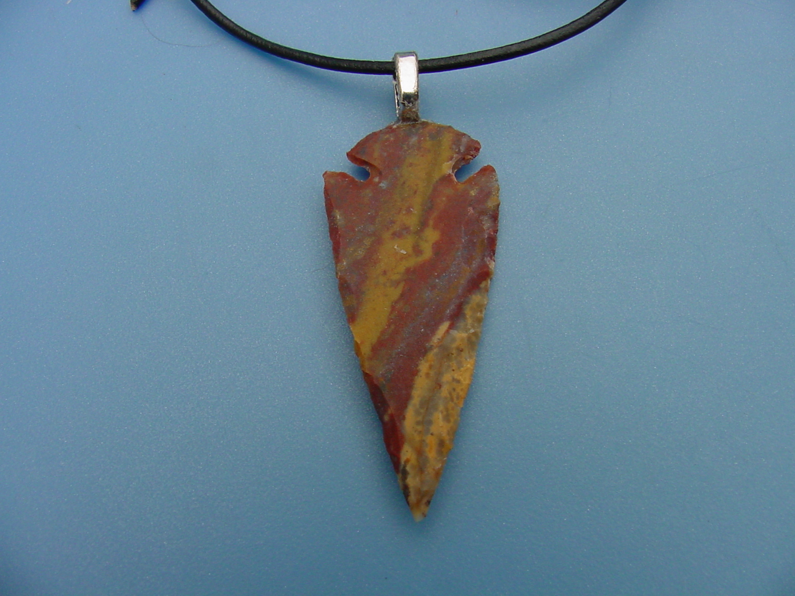 2 1/4" arrowhead necklace reproduction beautiful replica wrn49